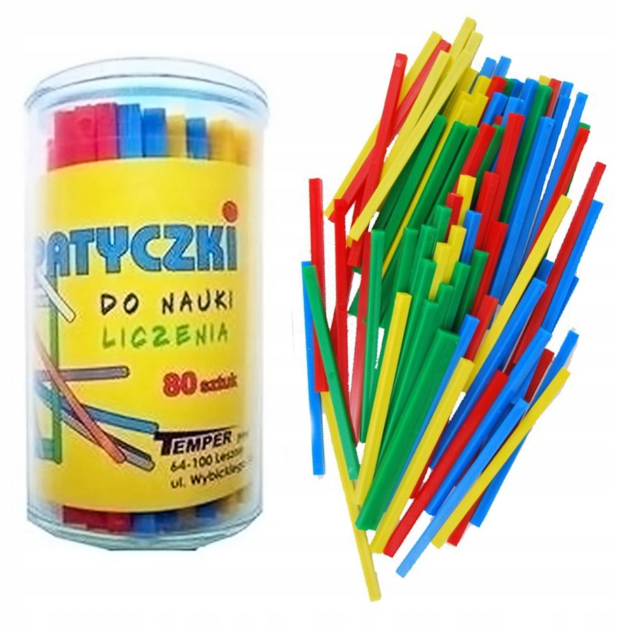 Patyczki do liczenia TEMPER 080